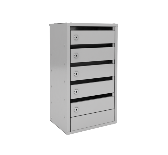 5-и секционный почтовый ящик «Омега»